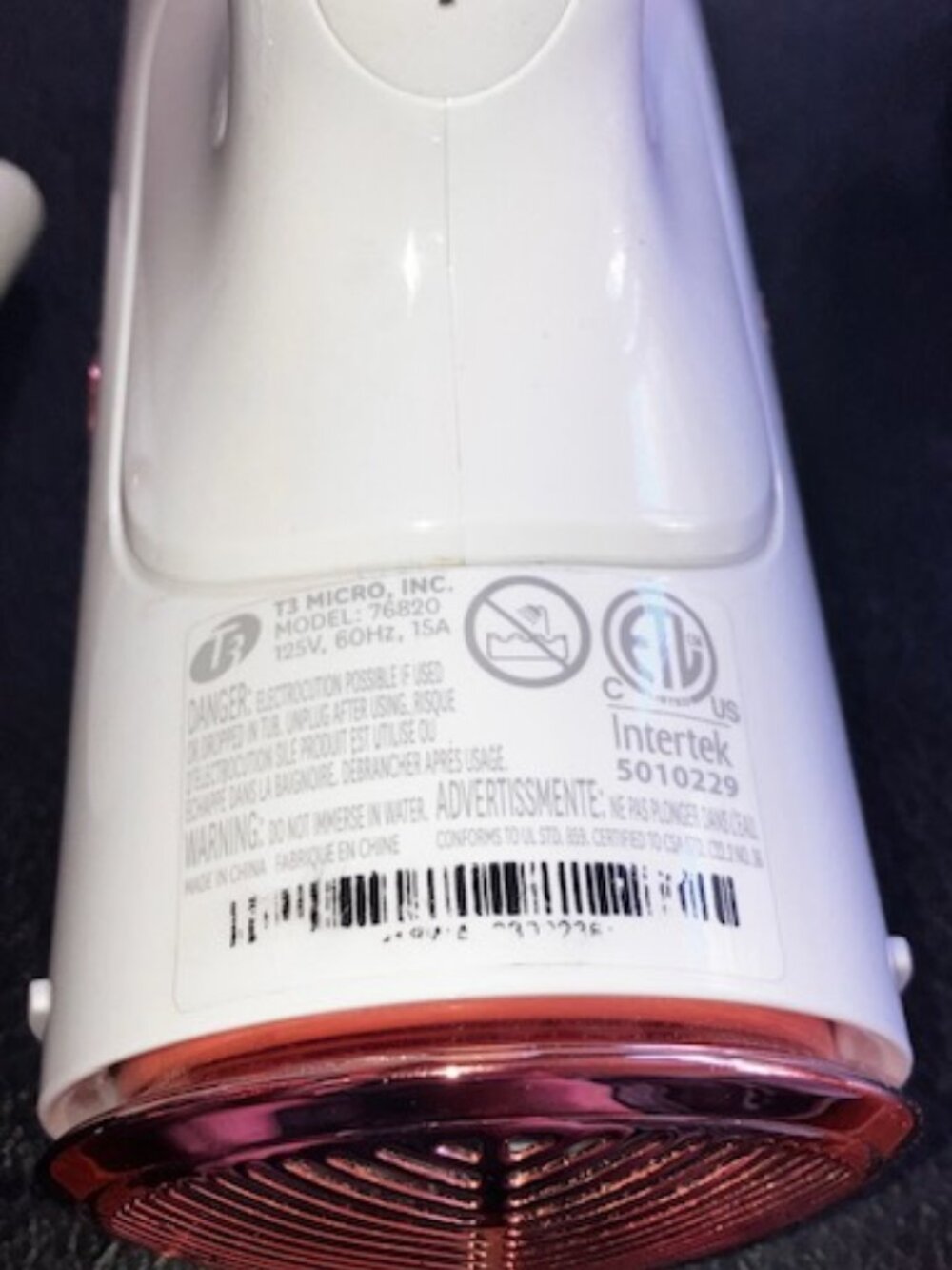 T3 Cura Professional Digital Ionic Hair Dryer BARELY USED!! - Picture 9 of 10